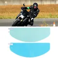 Universal Motorrad Helm Klar Anti-regen Anti-nebel Len Nano Beschichtung Aufkleber Film Moto Visier