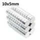 1/5/50/100/200 pcs 10x5 runde ndfeb Neodym Magnet n35 super leistungs starke kleine Imane Permanent