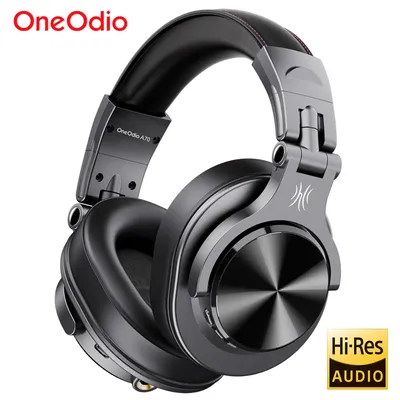Oneodio Fusion A70 Bluetooth 5.2-Kopfhörer, hochauflösendes Audio über dem Ohr, kabelloses Headset, Image
