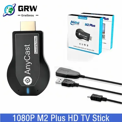 1080P M2 Plus HDMI-kompatibel TV Stick WIFI Display TV Dongle Empfänger Anycast DLNA Teilen Image