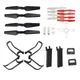 RC Quadcopter Ersatzteile Propeller Klingen Fahrwerk Propeller Schutz Schutz Abdeckung Set Für