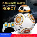 RC Roboter 2 4G Fernbedienung Mit Sound Action Figure Upgrade Intelligente BB8 Ball Droid Roboter