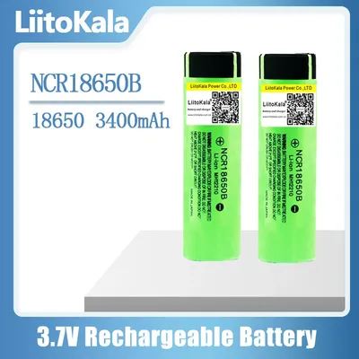 LiitoKala 100% Neue Original NCR18650B 3 7 v 3400 mah 18650 Lithium-Akku Taschenlampe batterien