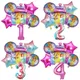 6 stücke Disney Cinderella Meerjungfrau luftballons prinzessin helium ballon set Baby dusche