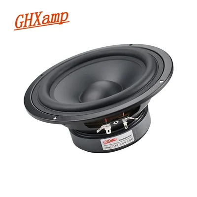 Ghxamp 6,5 Zoll 178mm Tieftöner Bass Mittel töner Lautsprecher Hifi Desktop Pa Lautsprecher Heimkino 7 Zoll Lautsprecher 8Ohm 130W 1pc