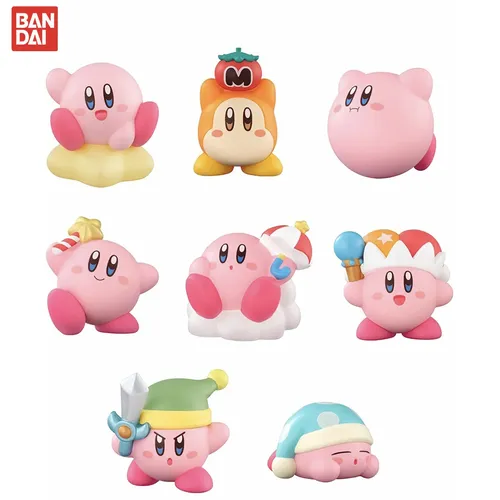 Anime Spiele Kirby Abbildung Rosa Kirby Waddle Dee Doo Nette Cartoon Sammeln Mini Spielzeug Puppen