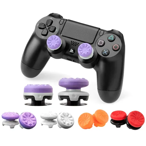 Bevigac 2PCS Nicht-slip Weiche Silikon Stick Joystick Griff High-Aufstieg Caps Abdeckungen für Sony