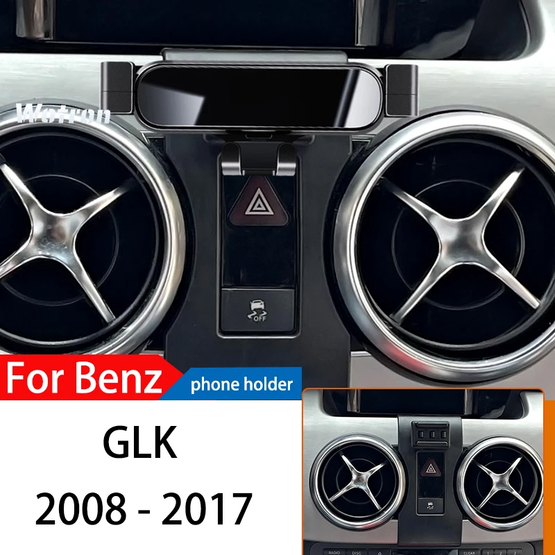 Autotelefonhalter für Mercedes Benz GLK X204 2008–2017, GPS, spezielle Schwerkraft-Navigation, mobile Halterung, 360-Grad-drehbarer Ständer Image