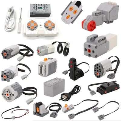 MOC M XL L Motor Servo Power Funktionen Motor High-Tech Teile Multi Tool PF 8293 8883 Modell Bausteine kompatibel mit LEGO Image