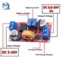 5A DC zu DC CC CV Lithium-Batterie Ladegerät Bord XL4015 LED Step Down Buck Batterie 5A Schnelle