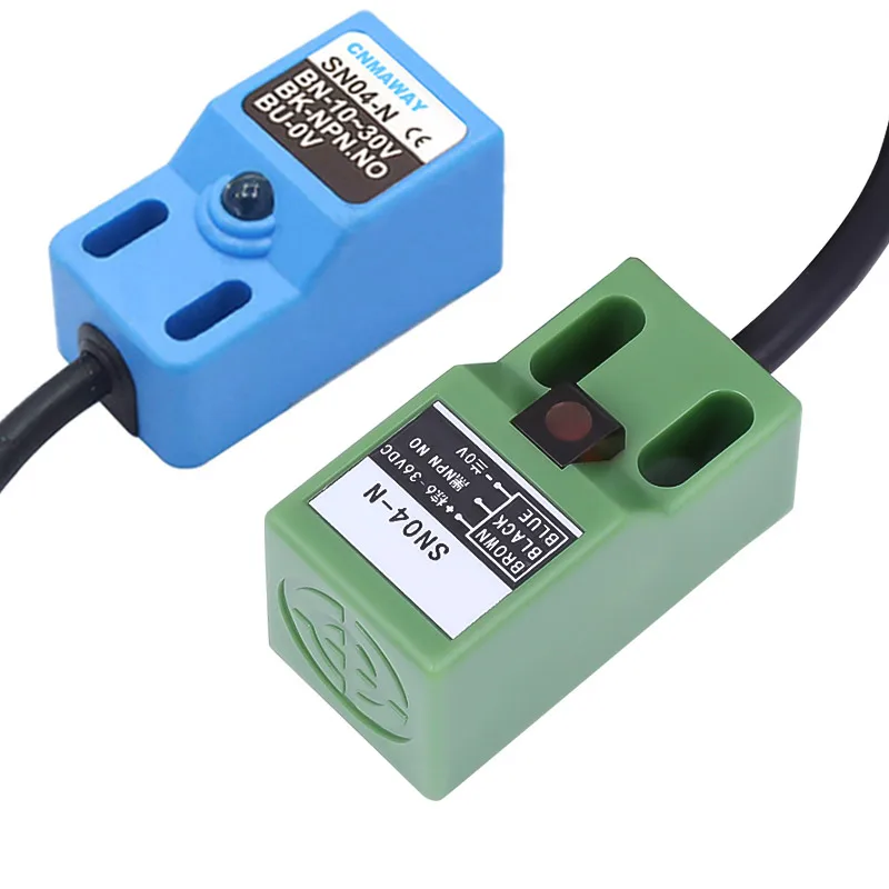Proximity schalter SN04-N metall erkennung sensor für metall inspektion SN04-N2 SN04-P SN04-P2 SN04-D1 D2 Y1 Y2 NPN PNP NC NO Image