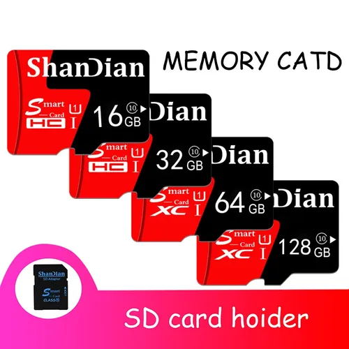 Speicher sd karte 128GB speicher karte 64 gb Mini SmartSD-stick 16gb 32 gb memoria TF Karte für