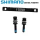 Shimano SM-MA-F180P/p2 SM-MA-F203P/p fahrrad scheiben bremssattel adapter für vorderseite 180mm
