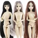 30cm Mode Puppe 1/6 bjd Puppen Körper Make-up 3d Augen lange Perücke Haar schöne Prinzessin Baby