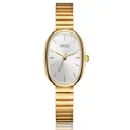 Gold Silber Uhr Frauen Quarz Armbanduhr einfache minimalist ische quadratische Zifferblatt weibliche