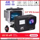 4k Ultra HD Action Kamera Doppel LCD 2 "ips wi-f 16mp 30m gehen wasserdichte Pro Sport DV Helm