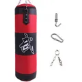 Punsch Sandsack langlebige Boxen schwere Boxsack mit Metall kette Haken Karabiner Fitness Training