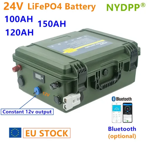 24V 100AH 120AH 150AH LiFePO4 Batterie 24V lifepo4 batterie 100ah 120ah 150ah 24v lithium-batterie