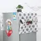 Praktische Kühlschrank Staub Abdeckung mit Tasche Doppelseitige Lagerung Hängen Taschen Haushalt