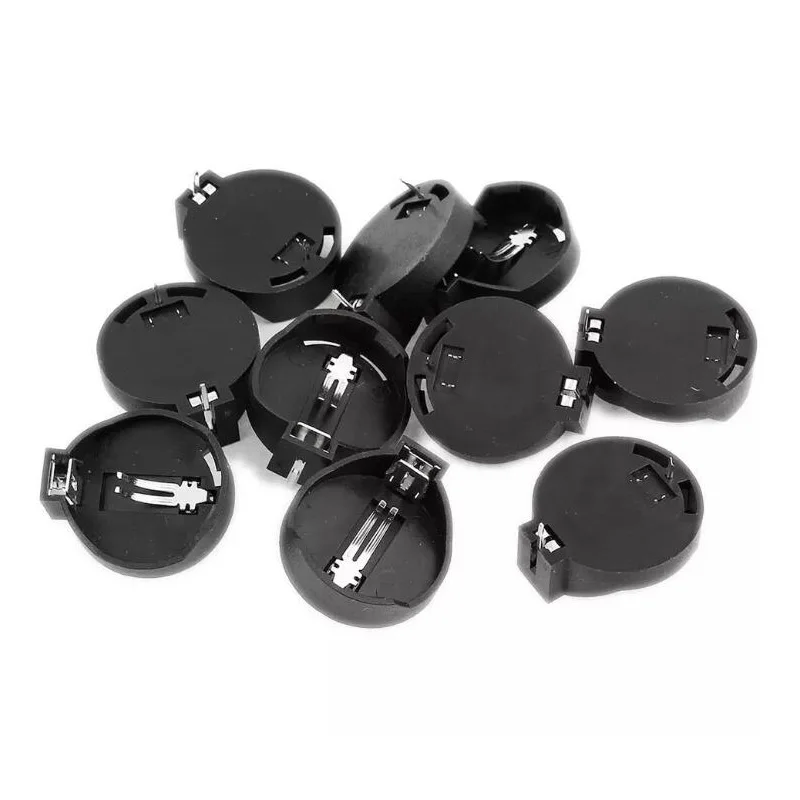 10 Stück CR2025 Batterie Knopfzelle Halter Sockel Fall CR2032 Batteriehalter 2032 Image