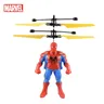 Spiderman Anime Figur Induktion Flugzeug Ausgesetzt Fliegende Spiderman Iron Man Hulk Fernbedienung