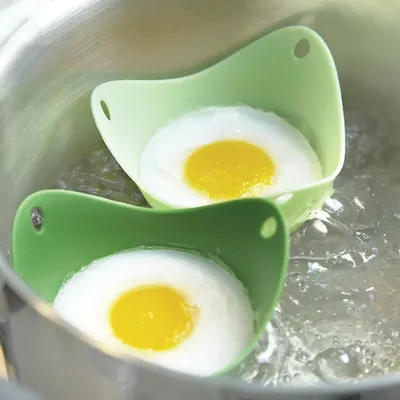 1Pcs Silikon Egg Poacher Wilderei Schoten Pan Mould Küche Kochen Werkzeug