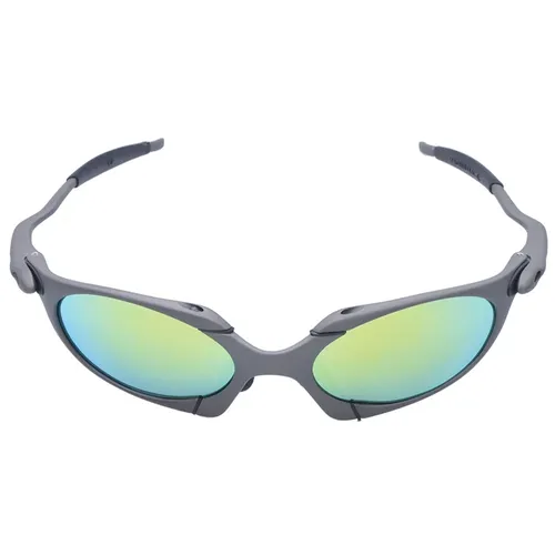MTB Mann Polarisierte Sonnenbrille Radfahren Gläser UV400 Angeln Sonnenbrille Metall Fahrrad Brille