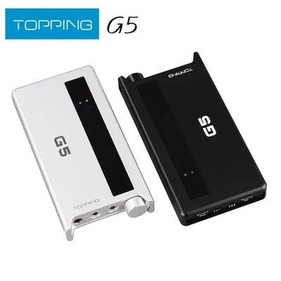 RICHT G5 Tragbare ES9068AS DAC & Amp Kopfhörer Verstärker LDAC Hallo-res Audio Unterstützung bis zu Image