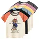 Sommer Kinder Jungen Mädchen T Shirt Baumwolle Cartoon Bär Kurzarm Kinder Kleidung T-shirts für