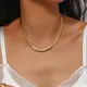 E.B.belle Neue Stil Kette Set Spitze Seite Flache Kubanischen Kette Armbänder Halsketten Schmuck Set