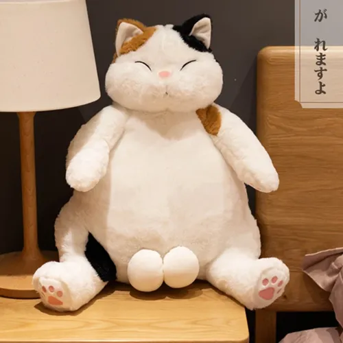 Neue Kommen 35cm Japanischen Kawaii Weichen Plüsch Katze Spielzeug Stofftier Puppen Kinder Geschenk