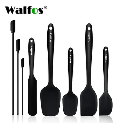 WALFOS Lebensmittel Grade Non Stick Butter Kochen Silikon Spachtel Set Wärme Resistant Küche Silikon