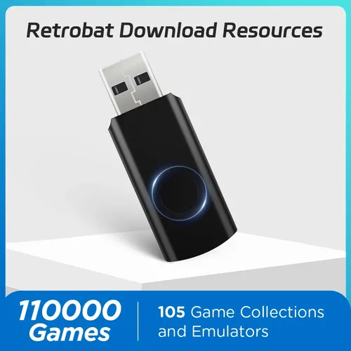 Retrobat 110000 Retro Spiele Download 105 Emulatoren Für PS3/PS2/PS1/N64/Game Cube/Sega