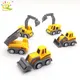 HUIQIBAO 5-stück Set Educational kinder Spielzeug Engineering Fahrzeug Modell Fünf Mini Autos Bagger