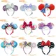 Disney Mickey Maus Ohr Stirnband Mermaid Little Welt Haar Bogen Haarband Cosplay Partei Headwear