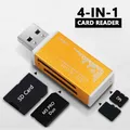 USB 2 0 Kartenleser Multi Speicher Kartenleser Alle in 1 für SD SDHC TF MS M2 Karte Adapter Stecker