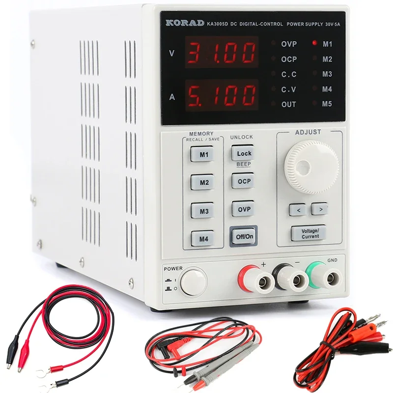 KORAD KA3005D KA3005DS KA3005P KA3005PS Einstellbares Präzisions-Digital-Programmierbares Labor-Gleichstromnetzteil mit Überspannungsschutz 30V 5A Image