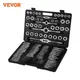 VEVOR Tippen und Sterben Set 60PCS 86PCS 110PCS Wolfram/Carbon Stahl Hand Threading Werkzeug