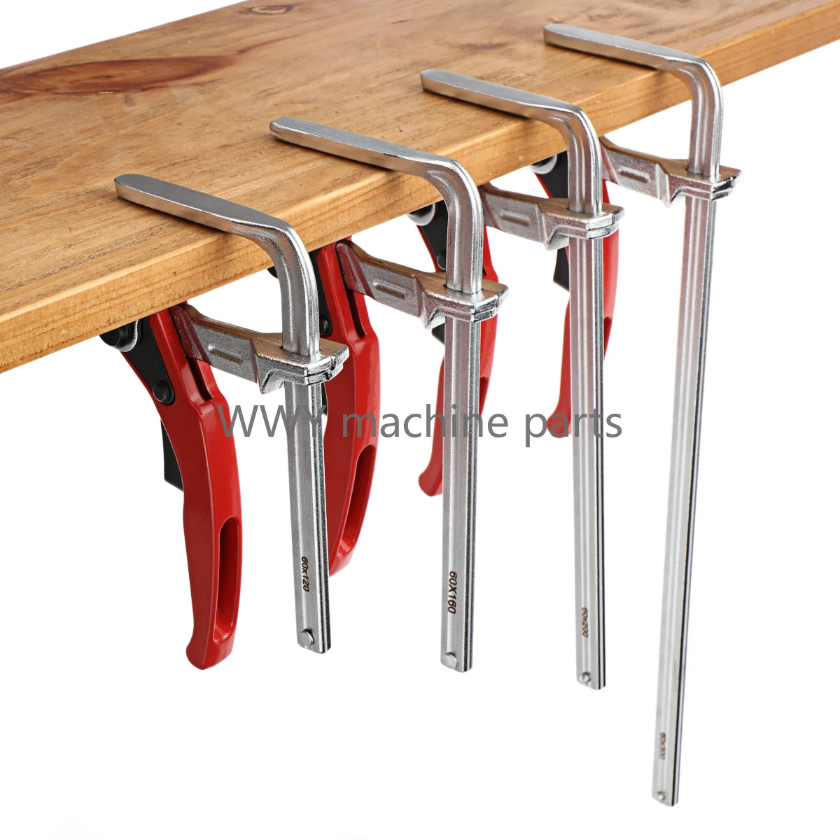 1 Stück Schnellführungsschienenklemme Verschiedene Größen F-Klemme MFT-Klemme für MFT und Führungsschienensystem Handwerkzeug Holzbearbeitung DIY Image