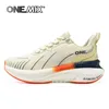 ONEMIX Weiß Straße Laufschuhe für Männer Air Kissen Outdoor Sport Schuhe Männlichen Trainer Sommer Jogging Schuhe Frauen Schuhe