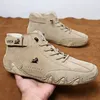 Männer Stiefel Casual Motorrad Winter Schuhe 2023 Wasserdichte High Top Sneakers Luxus Schuhe