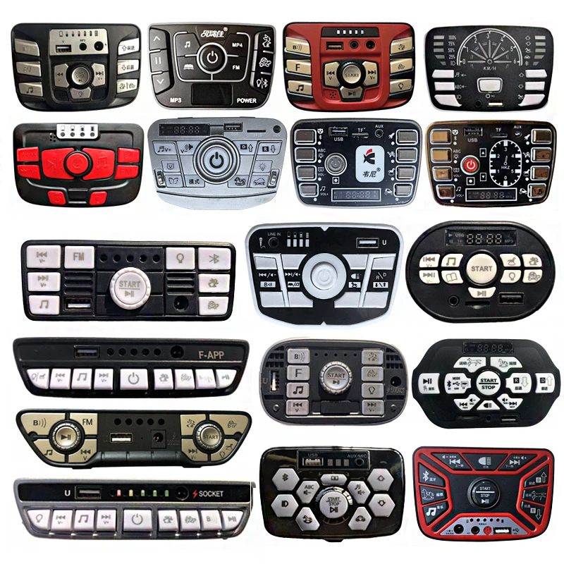 12V 24V Kinder Elektrische Fahrt auf Auto Power Start Musik MP3 Zentrale Steuerung Konsole Zentrale Integrierte Controller Motherboard Image