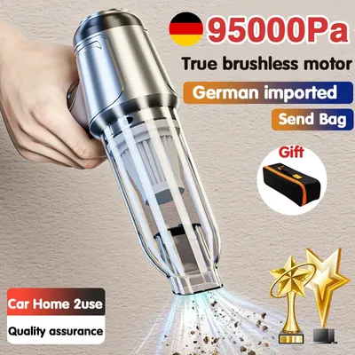 95000Pa 3in1 Auto Drahtlose Staubsauger 120W Blowable Cordless Home Appliance Vakuum Home & Auto Dual Verwenden Mini vacuumCleaner Image