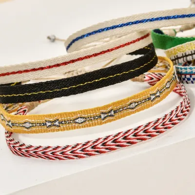 ZMZY Boho Regenbogen Armbänder für Frauen Wayuu Bunte Glück Einstellbare Mode Paar Armband