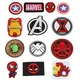 Marvel Iron man spiderman hulk kapitän Amerika patches anime cartoon kleidung patches Bekleidungs