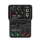 Q-12 profession elle tragbare Mixer-Soundkarte mit Monitor E-Gitarre Live-Übertragung für