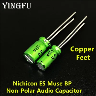 8 Teile/los Nichicon MUSE BP ES (Bi) Nicht Polar Nicht Polar Bipolar HiFi Audio Kondensator 4,7 Image