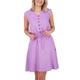 ALIFE and Kickin ScarlettAK A Sleeveless Dress Damen Sommerkleid, Kleid digital Lavender M