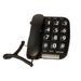 Sonnet Industries P-582 Large Button Telephone Black