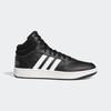 Sneaker ADIDAS SPORTSWEAR "HOOPS 3.0 MID LIFESTYLE BASKETBALL CLASSIC VINTAGE", Gr. 44,5, schwarz-weiß (core schwarz, cloud weiß, grau six), Synthetik, Textil, sportlich, Schuhe